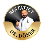 Siegel Bestätigt von Dr. Döner