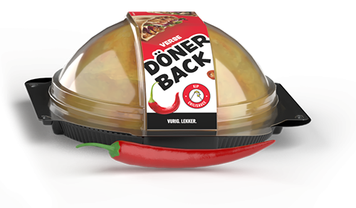 Dönerback Chilisoße wird aufgebacken...