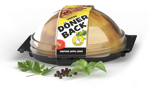 Dönerback Kräutersoße wird aufgebacken...