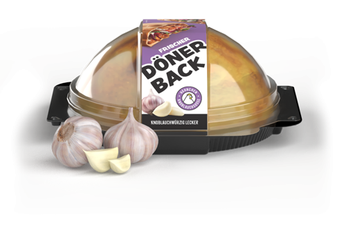 Dönerback Knoblauchsoße wird aufgebacken...